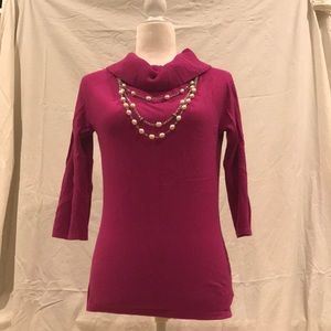 Cowl neck sweater